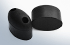 Oval rubber buffers