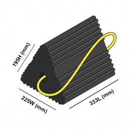 Aircraft Wheel Chock 333L x 225W x 195H  at Polymax