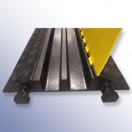 Cable Protector 900L x 615W x 100H (2 Tapered Channels, 84/92mm x 75mm, 3.1 Tonnes) at Polymax