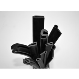 Silicone Edging Strip - Black