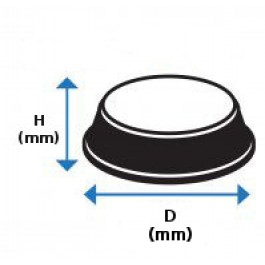 Polymax Polyurethane Rubber Feet Drawing