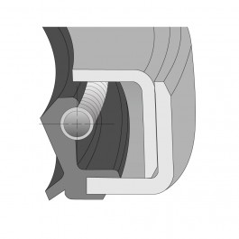 Oil Seal Type C Metric Nitrile Double 140mm ID x 165mm OD x 10mm Thick at Polymax