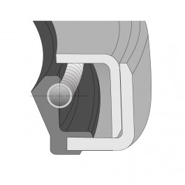 Oil Seal Type C Metric Nitrile Single 75mm ID x 100mm OD x 12mm Thick at Polymax