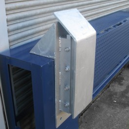 Steel Heavy Duty Dock Bumper With Front Plate 790L x 275W x 340H