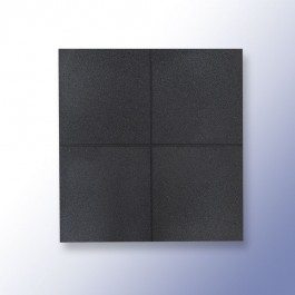 TOUGH matting, 1m x 1m x 20 mm thick, Black