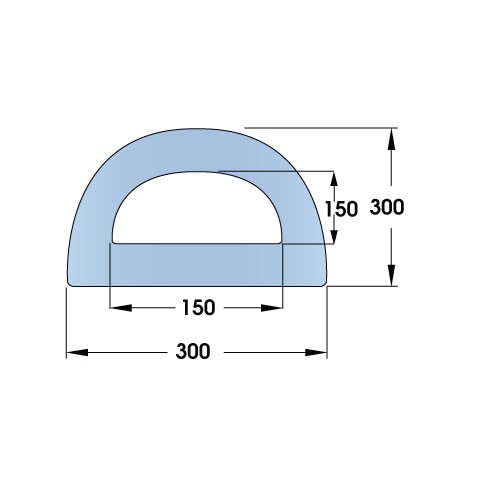 Bespoke Large D-Fenders 6000L x 300W x 300H 