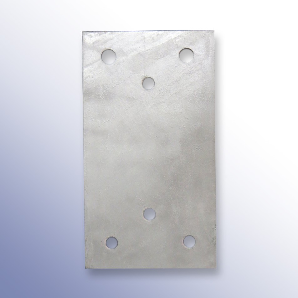 Dock Bumper Simple Back Plate 450L x 250W x 15H