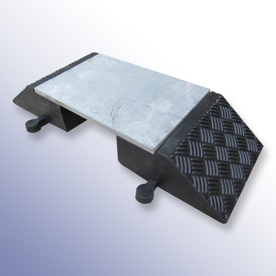 HGV Cable Ramp 810L x 290W x 120H ( 1 Channel, 205mm x 200mm, 80 Tonnes)