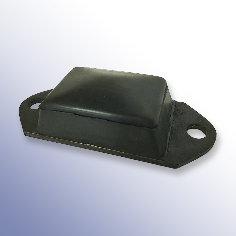 Steel Oval Tipper Pad Coated 153L x 62W x 40H