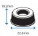 Polymax Polyurethane Rubber Feet Drawing