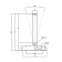 CVF Plastic Levelling Feet Technical Drawing